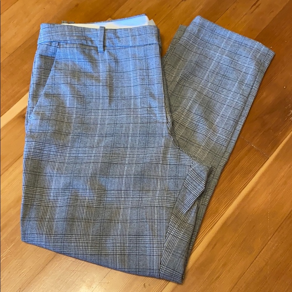 H&M Glen Creek Plaid Work Pants